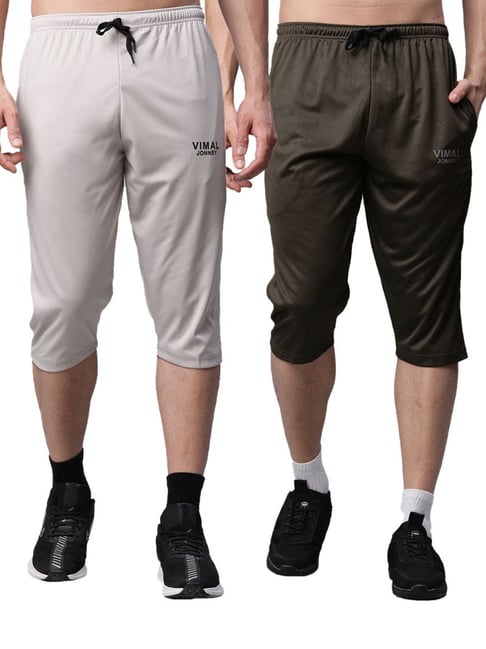 Vimal Jonney Multi Slim Fit Shorts-picture-16