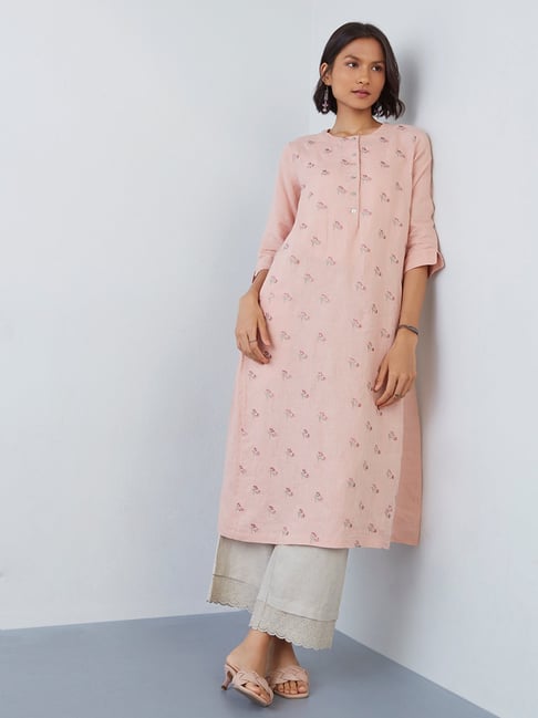 Zuba by store westside pink kurta