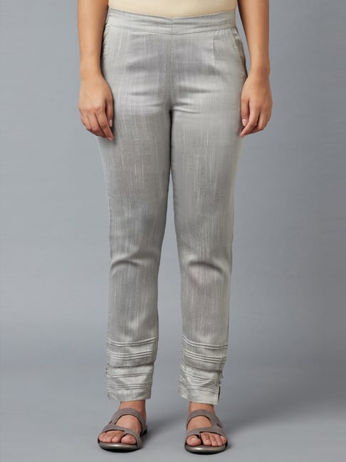 Go Colors Pants  Buy Go Colors Women Jean Grey Linen Cargo Pant Online   Nykaa Fashion