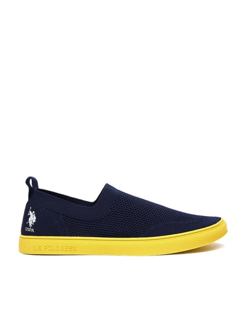 U S Polo Assn U.S. Polo Assn. Men's Alfrin Navy Casual Sneakers