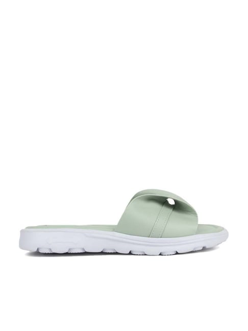 Carlton London Women's Sea Green Casual Sandals