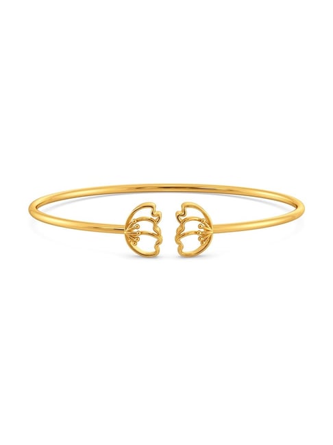 Buy Yellow Gold Bracelets & Bangles for Women by Melorra Online