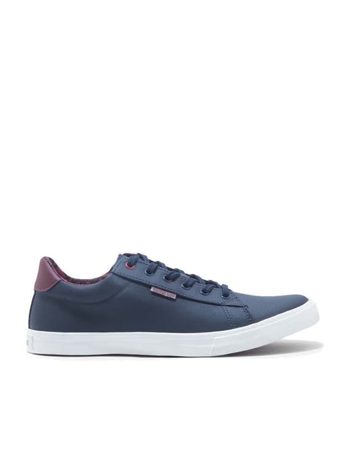 Woodland Men's Navy Casual Sneakers