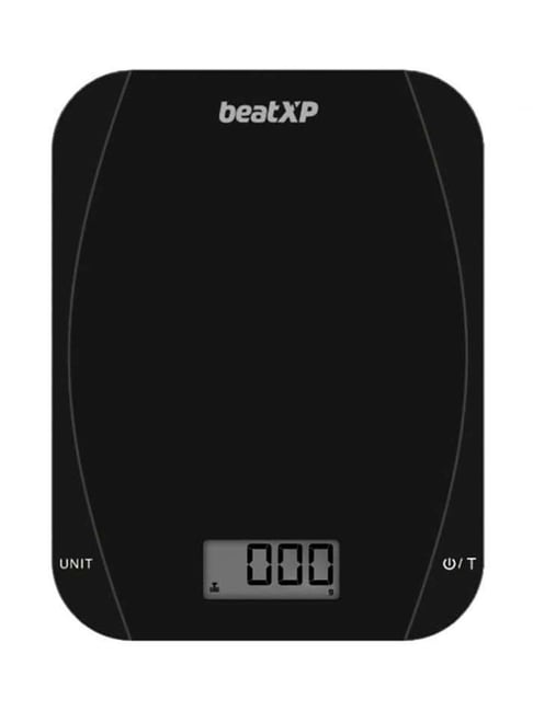 beatXP NeoChef Digital Weighing Scale for Kitchen (Black)