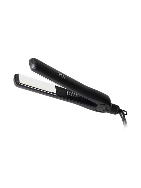 Ozomax BL-363-STN Professional Hair Straightener (Black)