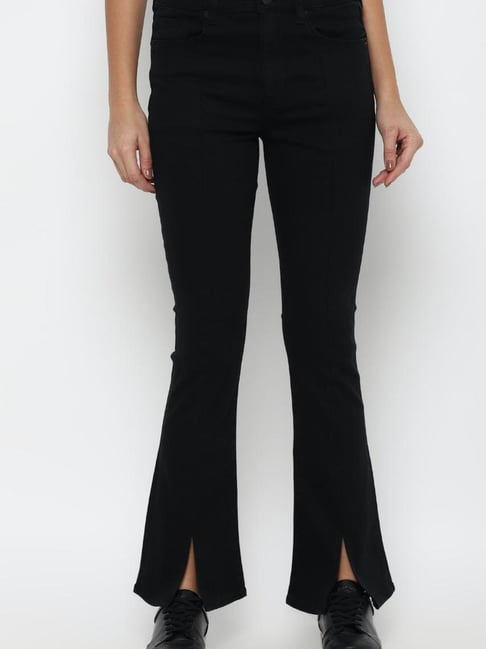 American eagle black outlet bootcut jeans