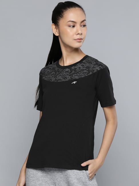 ALCIS Black Round Neck T-Shirt-picture-48