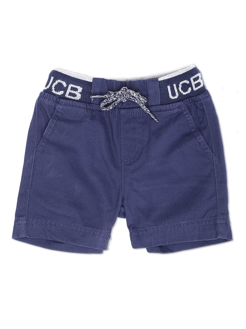 United Colors of Benetton Kids Navy Solid Shorts