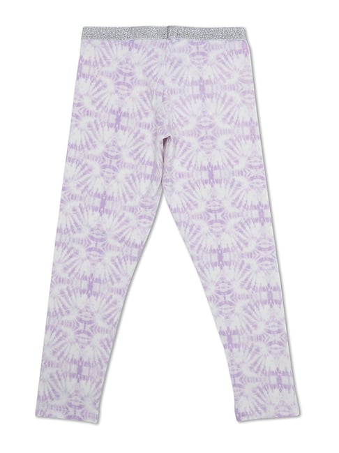 United Colors of Benetton Kids Purple Printed Leggings