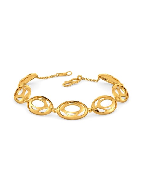 Chunky gold bracelet studded with big blue stones  Tribal Zone