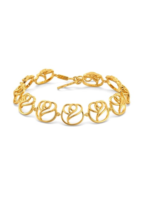 Melorra 18k Gold Rose All Over Bracelet for Women