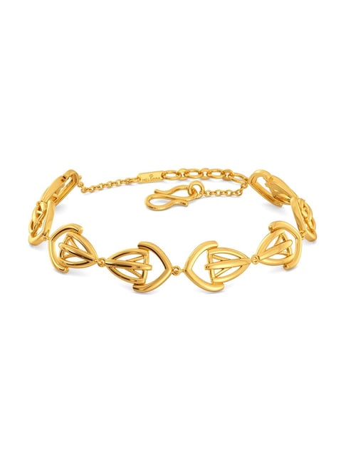 Buy Melorra 18k Gold & Diamond Knitly Attached Bracelet for Women Online At  Best Price @ Tata CLiQ