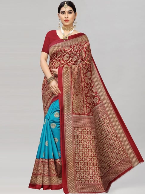 Maroon Color 3D Chiffon Satin Saree With Sequence Blouse – Bahuji - Online  Fashion & Lifestyle Store