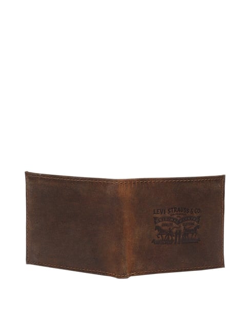 Buy Levi's Brown Leather Men's Wallet (31LV1151) at Amazon.in