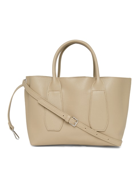 Buy E2O Beige Solid Handheld Bag - Handbags for Women 7671906 | Myntra