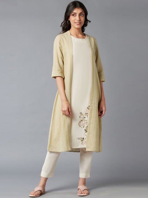 W kurta 2025 with jacket