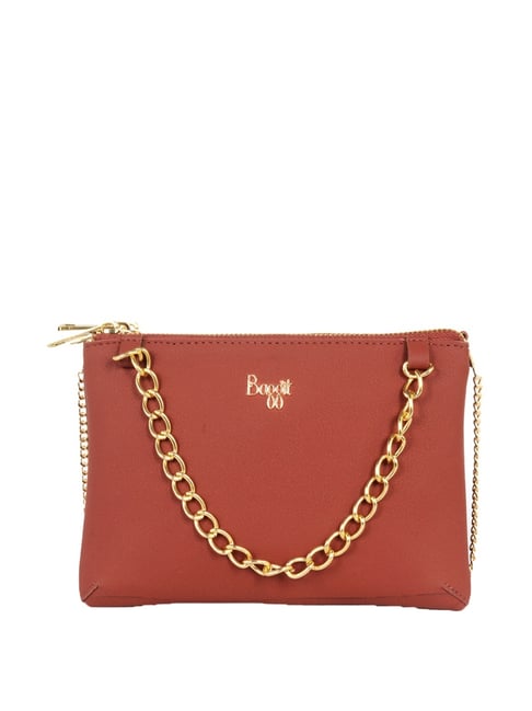 Baggit red discount solid sling bag