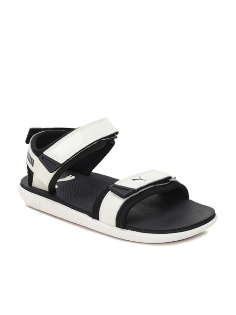 Puma Women's Glam White Floater Sandals