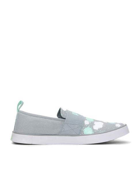 Puma Women's Fiona Slipon Quarry Grey Plimsolls