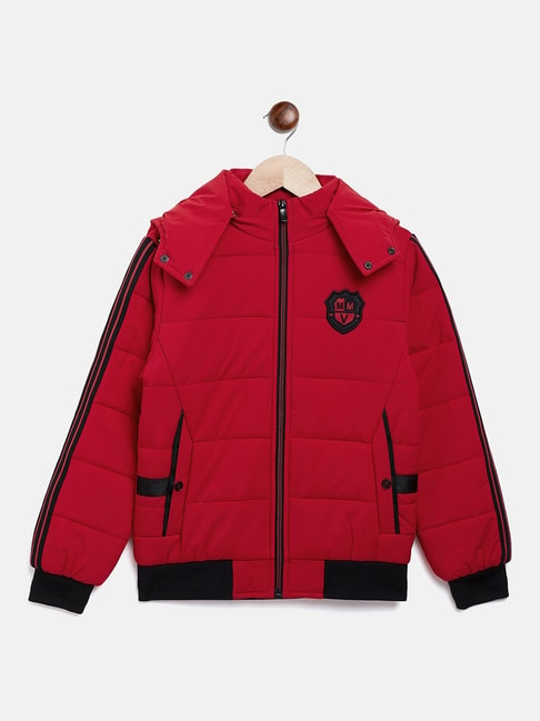 Crimsoune Club Kids Crimson Red Slim Fit Jacket