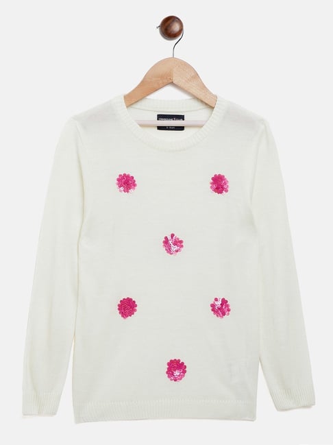 Crimsoune Club Kids Off White Sequence Sweaters