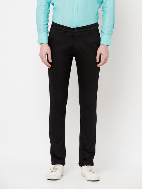 80% Polyester 18% Viscose 2% Lycra Black Berrys Formal Skinny Fit Trousers  at Rs 2195/piece in Aurangabad