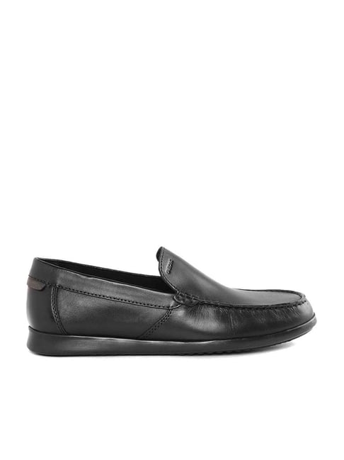 Geox Men's Black Casual Loafers