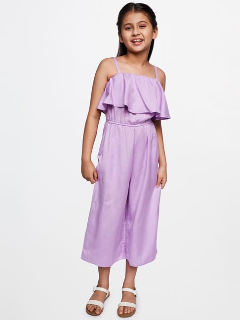 Girls cheap purple jumpsuit