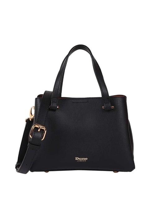 Buy DUNE LONDON Diniella Black Solid Large Handbag Online At Best Price Tata CLiQ