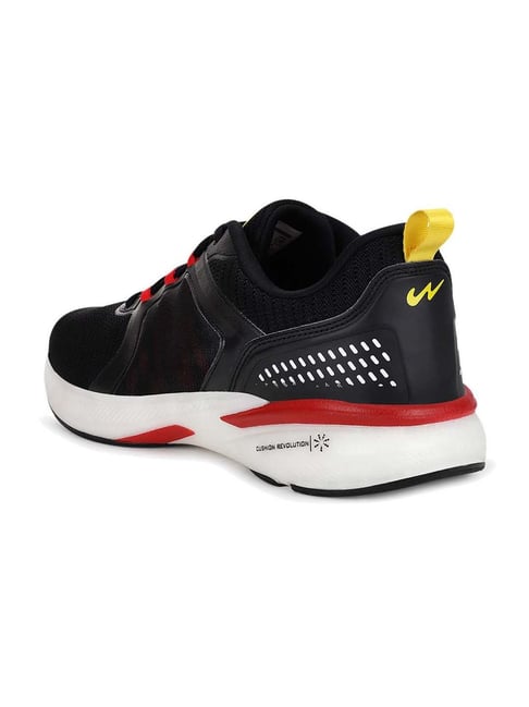 Campus Men's PEDRO Core Black Running Shoes