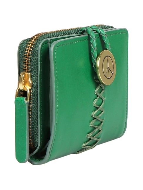 Teakwood Genuine Leather Green Color Wallet – Teakwood Leathers