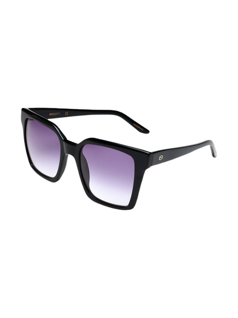 1pc Sports Outdoor Black Square Frame Sunglasses, Suitable For Wide And  Round-shaped Faces | SHEIN