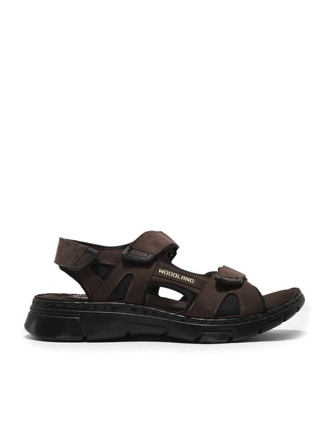 Woodland Men's Brown Floater Sandals