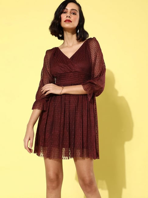 Zihas Fashion Net Midi Design Dress | Long Net Midi Dress For Women And  Girls |