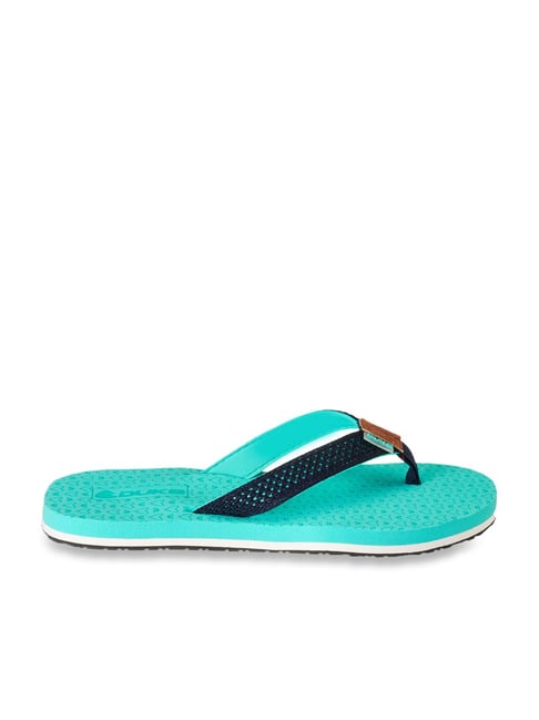 Duke Women's Navy Flip Flops-picture-12