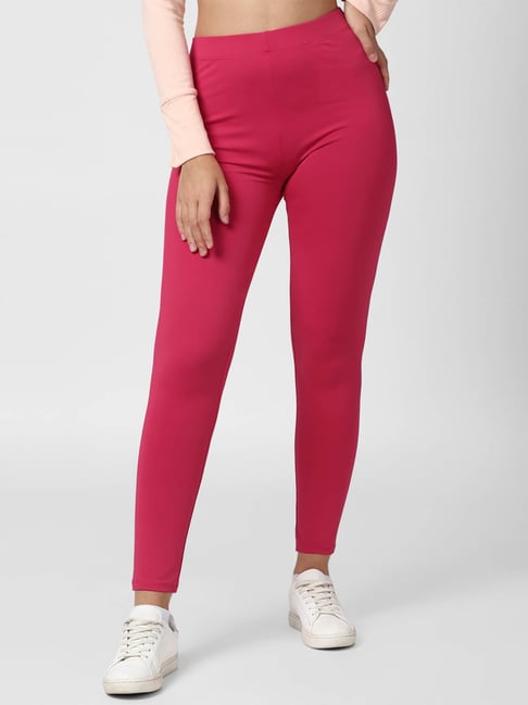 Forever 21 Pink Regular fit Leggings