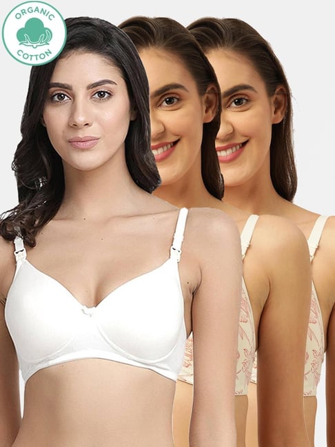 Buy Inner Sense Multicolor Printed Maternity Bra (Pack of 3) for Women  Online @ Tata CLiQ