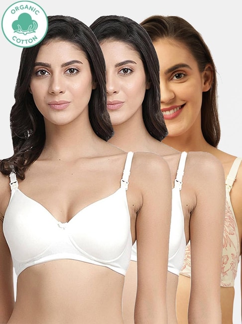 Buy Inner Sense Multicolor Printed Maternity Bra (Pack of 3) for Women  Online @ Tata CLiQ