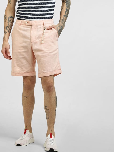 Jack & Jones Pink Regular Fit Shorts-picture-34