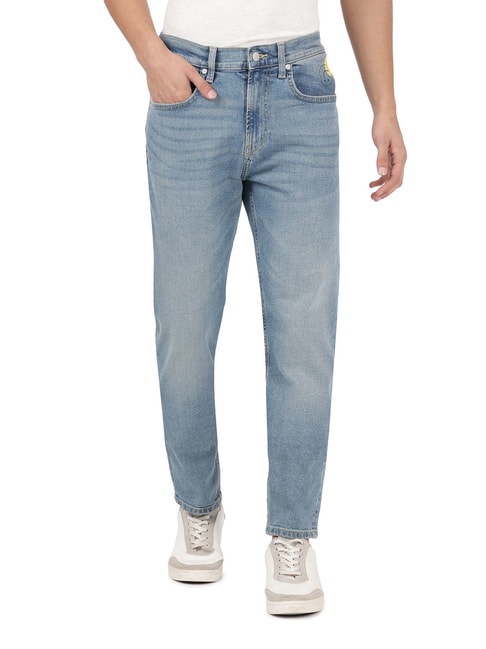 Buy Lee Blue Comfort Fit Jeans for Men Online @ Tata CLiQ