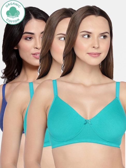 Buy Inner Sense Multicolor Bra (Pack of 3) for Women Online @ Tata CLiQ