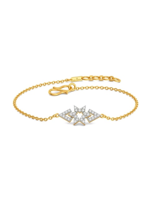 diamond monogram bracelet