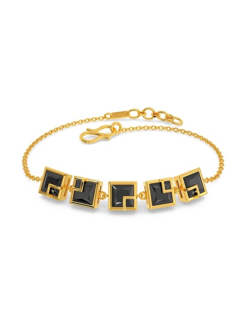 Vishesh jewele 18k And 22k Gold Bracelet For Men 27 Gram