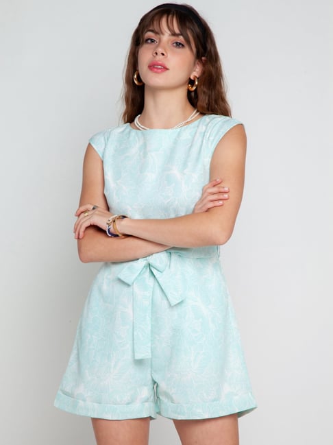 Sky cheap blue playsuit