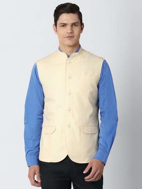 Buy Men White Solid Casual Jacket Online - 806575 | Peter England