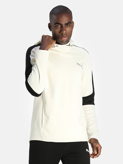 Puma on sale white sweatshirt