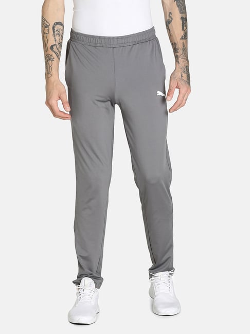 Puma Grey Regular Fit Track Pants