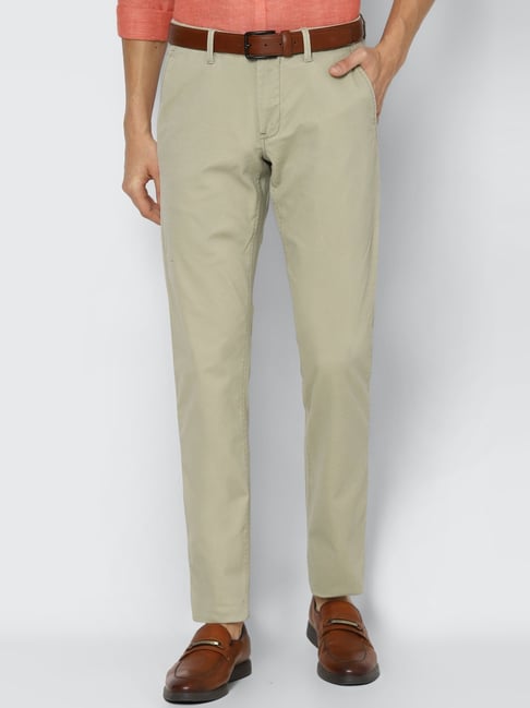 Buy LOUIS PHILIPPE SPORTS Printed Cotton Super Slim Fit Men's Casual  Trousers | Shoppers Stop