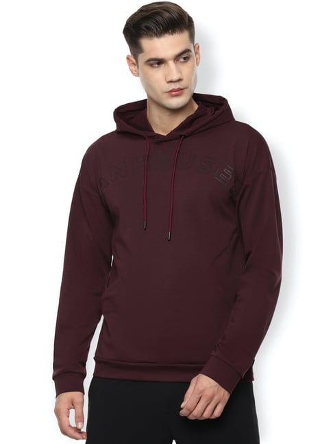 Maroon clearance colour sweatshirt