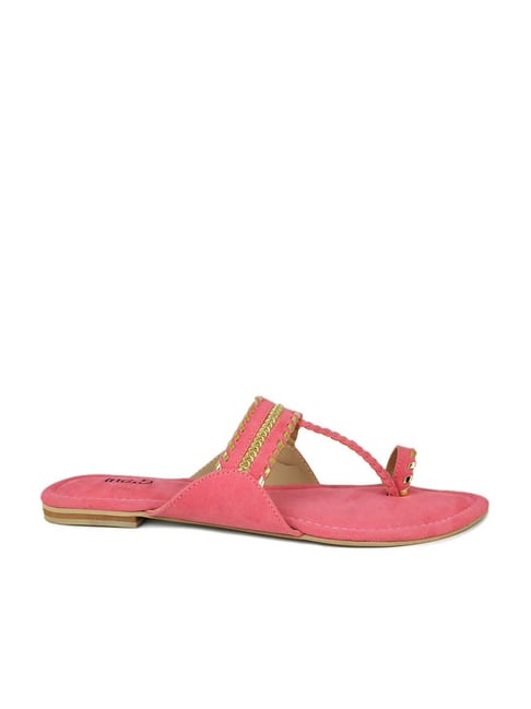 Inc.5 Women's Pink Toe Ring Sandals Price in India